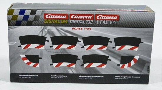 Carrera Innenrandstreifen Komplett für Kurve 2/30  20591